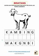 Gambar Kambing Untuk Anak Tk