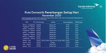 Garuda Medan Jakarta Schedule